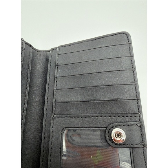 Kate Spade Staci Wallet Colorblock Slim Bifold Nimbus Grey Clutch Organizer - Picture 9 of 14